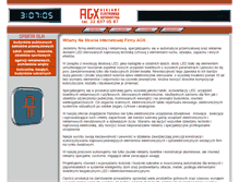 Tablet Screenshot of agx.pl